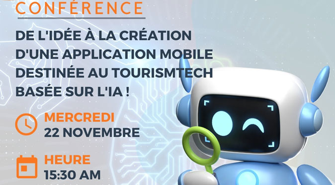 Conférence sur la Création d’une Application TourismTech Basée sur l’IA